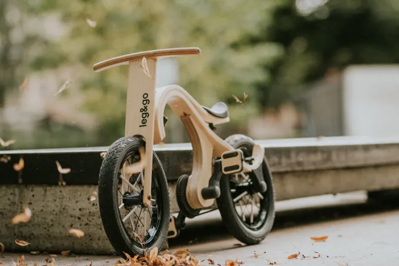 Extension draisienne vers vélo à pédales