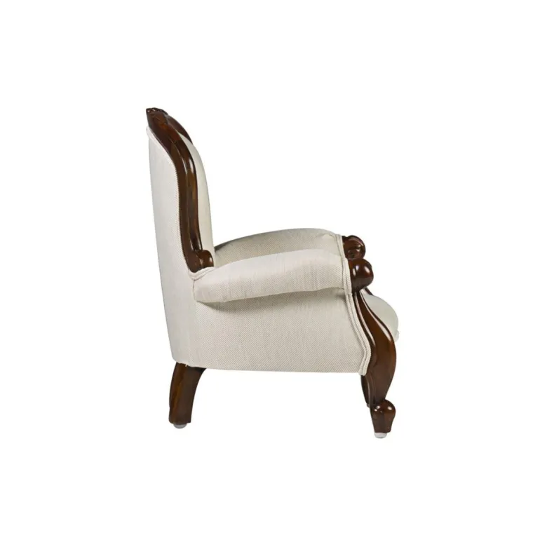 Fauteuil bois blanc - helvinia