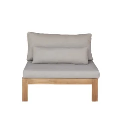 Fauteuil de jardin en teck massif