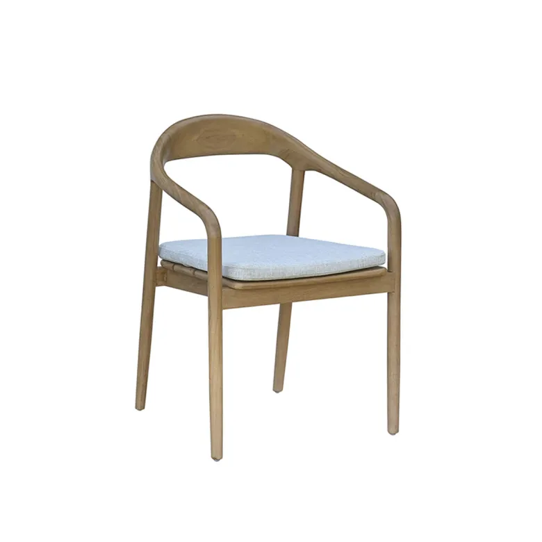 Fauteuil de jardin en teck massif