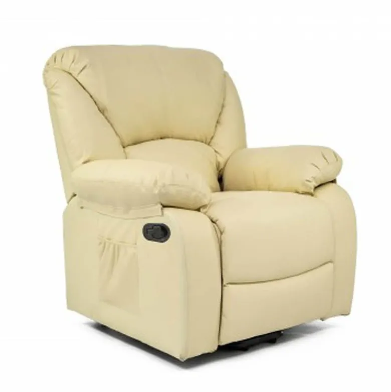 Fauteuil de relaxation massant Beige