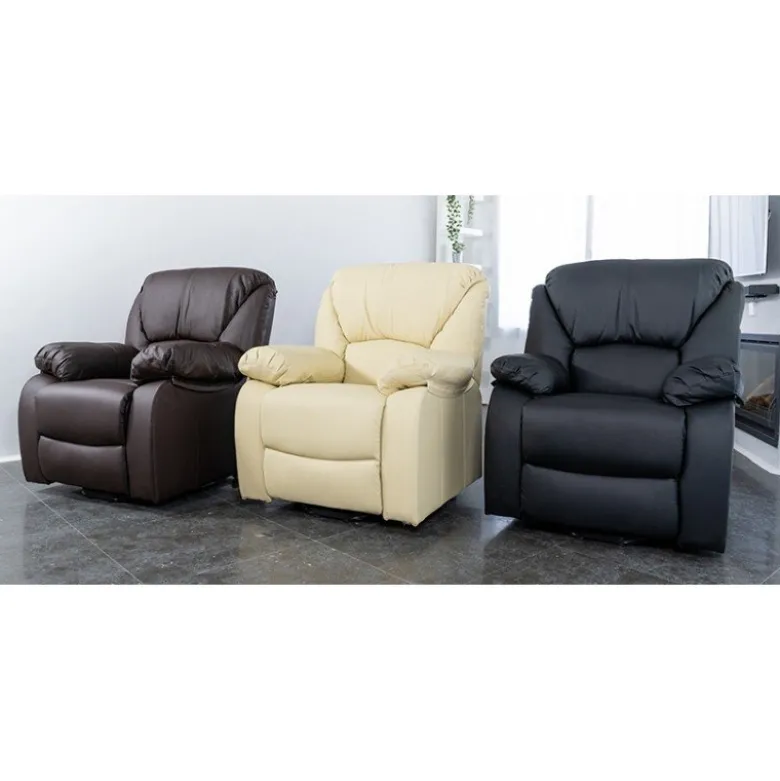 Fauteuil de relaxation massant Beige
