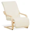 Fauteuil homestyle4u beige
