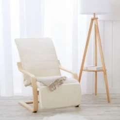 Fauteuil homestyle4u beige