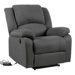 Fauteuil électrique inclinable cloud gris anthracite