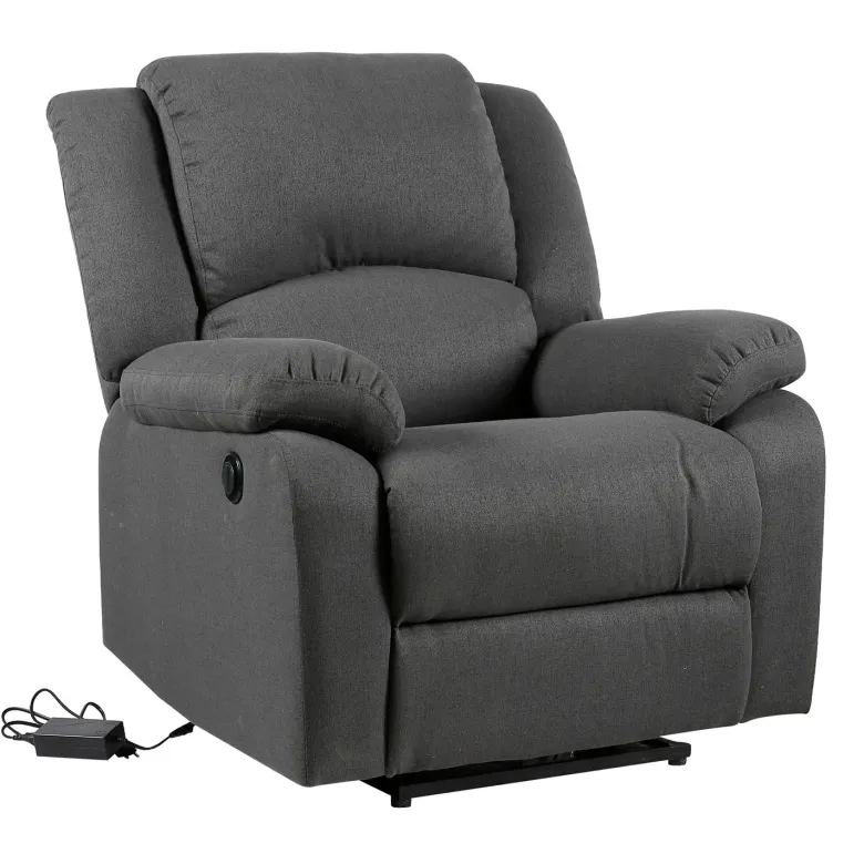 Fauteuil électrique inclinable cloud gris anthracite