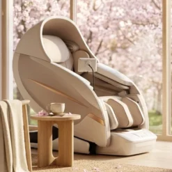 Fauteuil massant aj131+-relax-shiatsu Blanc