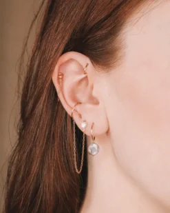 Faux piercing tambora - or