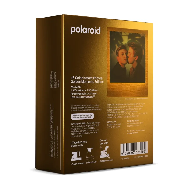 Film itype couleur double pack bord doré