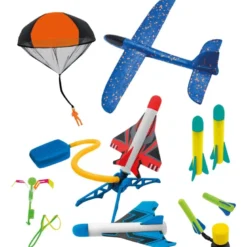 Flying science - avion et fusee