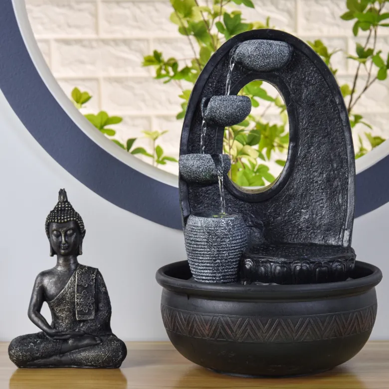 Fontaine bouddha harmonie