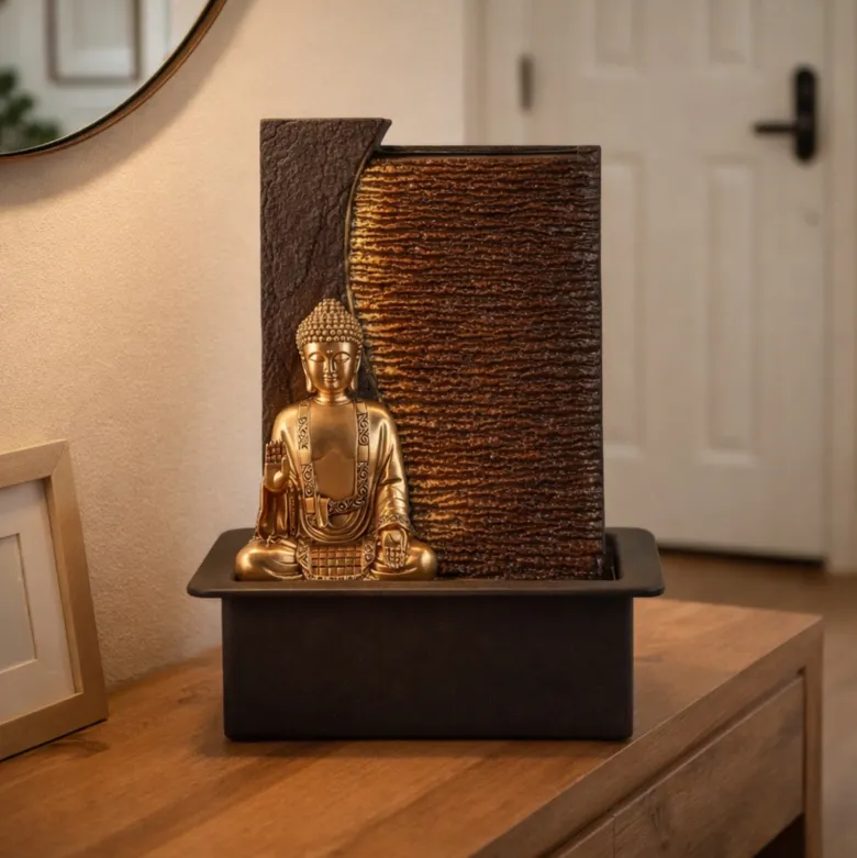Fontaine d'intérieur zen bouddha jati