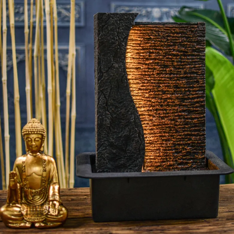 Fontaine d'intérieur zen bouddha jati