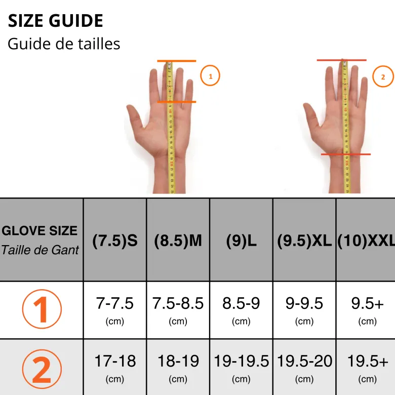 Gants fins tactiles active light tech m