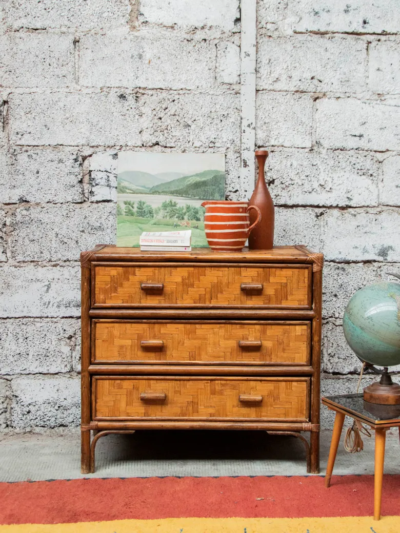 Garance, la commode en rotin n°142
