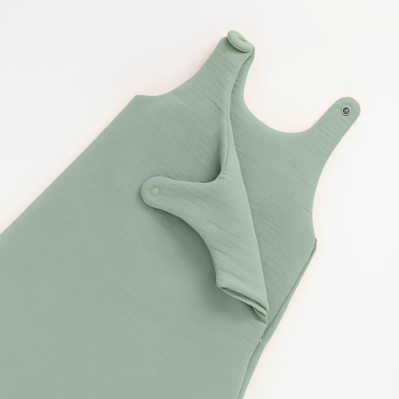 Gigoteuse hiver en coton bio vert Vert