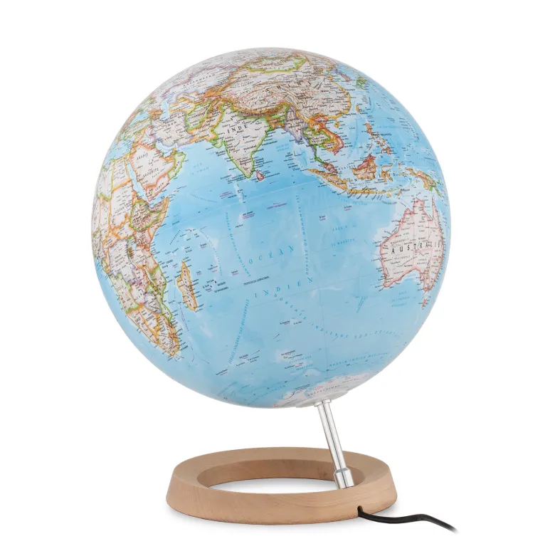 Globe National Geographic bleu