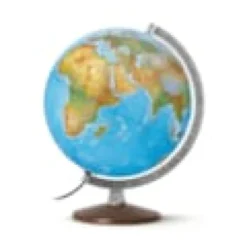 Globe terrestre lumineux Cobalto
