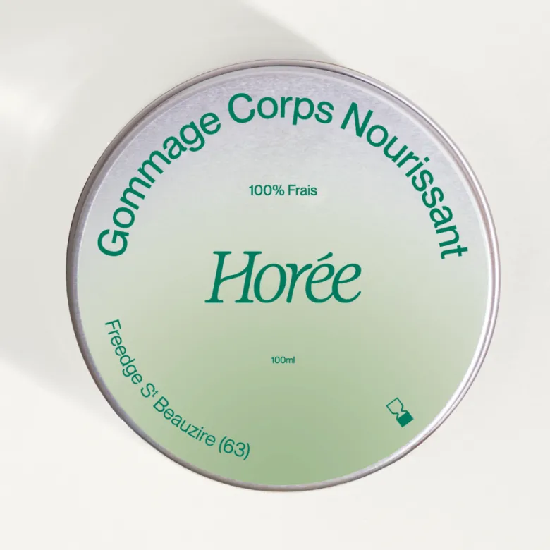 Gommage corps nourrissant