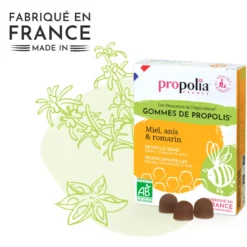 Gommes propolis, miel & anis bio