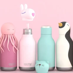 Gourde isotherme bestie pingouin (460 ml)