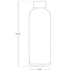 Gourde isotherme 500ml - vert