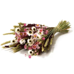 Grand bouquet fleurs séchées