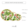 Grande assiette mélamine singes 28 cm