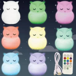 Grande veilleuse hibou