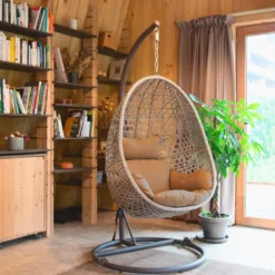 Grand fauteuil suspendu Longchi