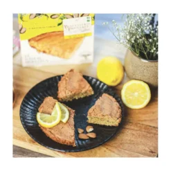 Gâteau moelleux amande et citron de menton igp – bio sans gluten