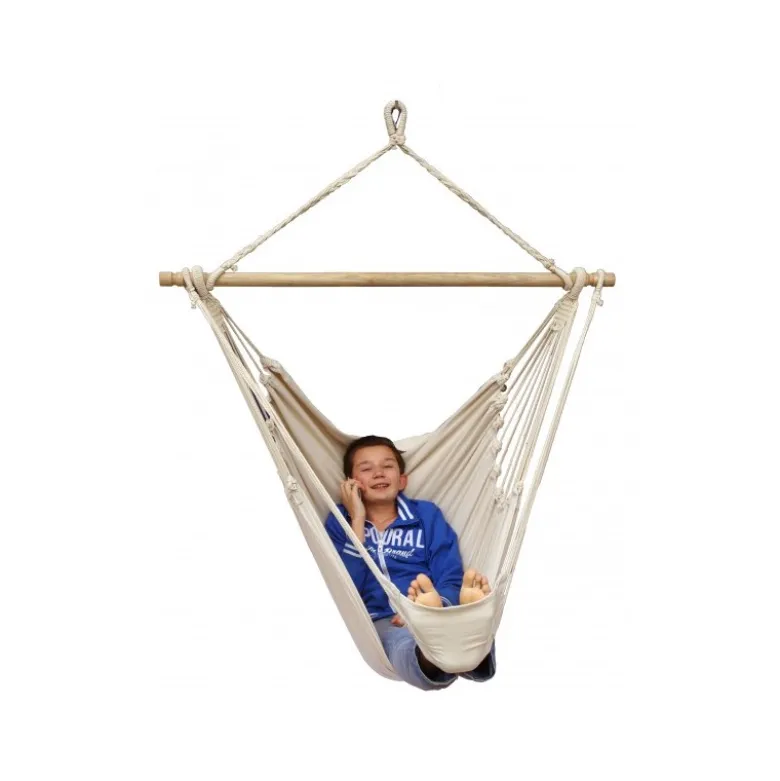 Hamac chaise géant écru