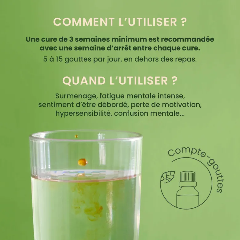 Herbalgem - energem surcharge mentale - bio
