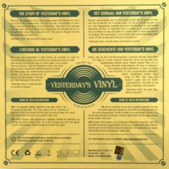 Horloge vinyle recyclé freedom