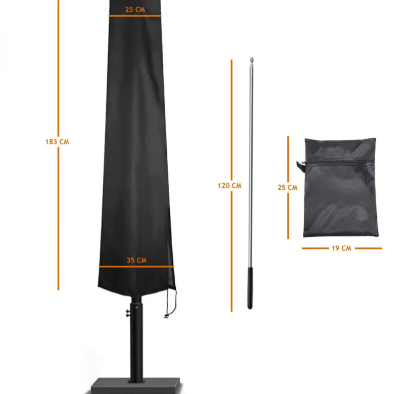 Housse de protection parasol - 183 cm