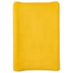 Housse pour matelas à langer moutarde en éponge 50x70 cm