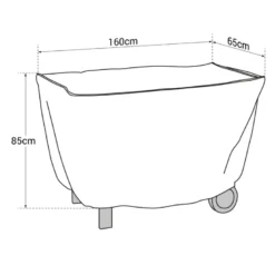 Housse rectangulaire - taille l