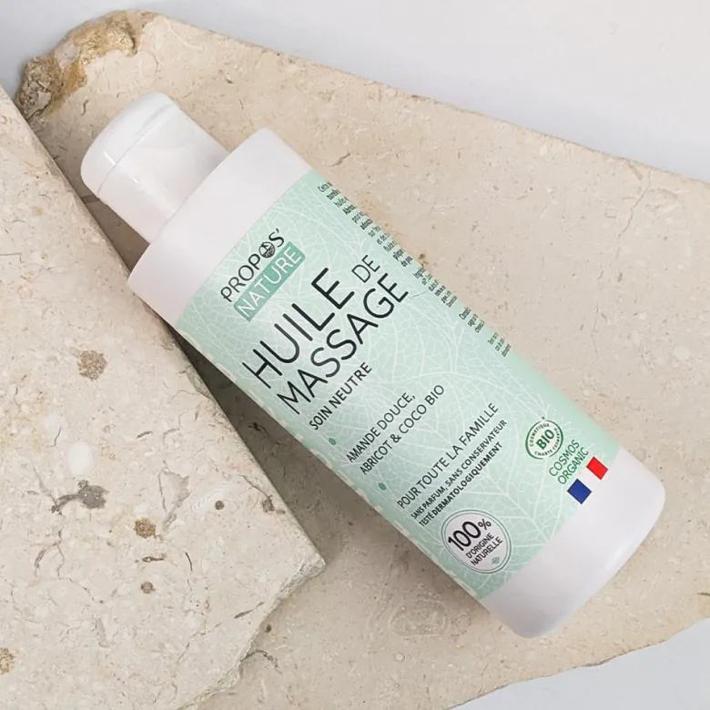Huile de massage neutre - 200 ml