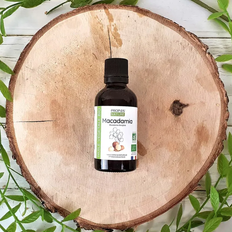 Huile végétale de macadamia bio 50 ml