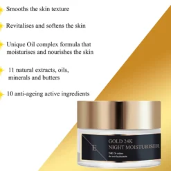 Hydratant nuit anti-rides or 24k 50ml