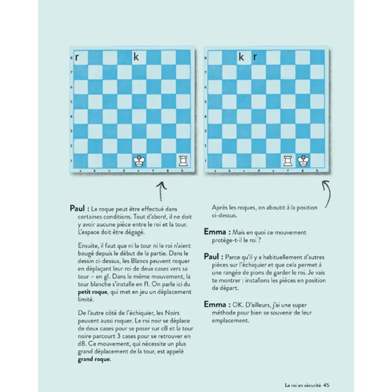 J'apprends à jouer aux échecs