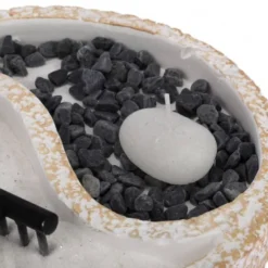 Jardin zen asiatique - yin yang
