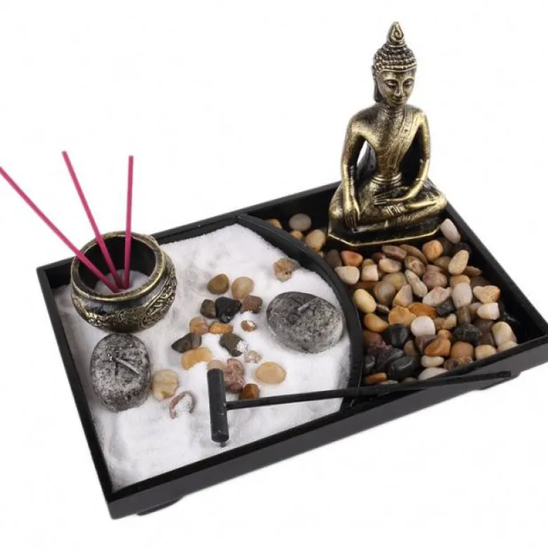 Jardin zen bouddha