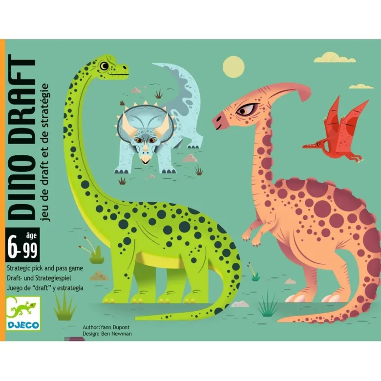 Jeu de draft et de stratégie dino draft