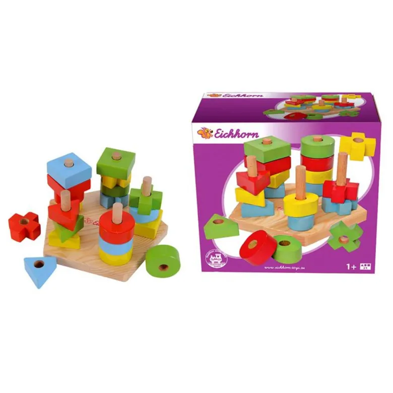 Jeu de forme à empiler, 21 pièces