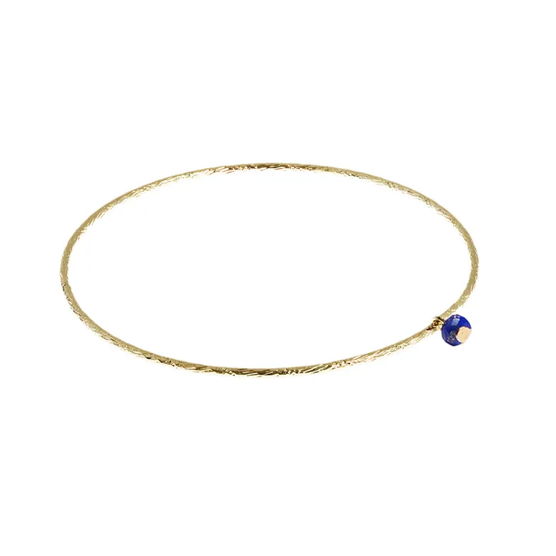 Jonc lapis lazuli - pampille