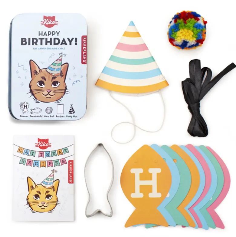 Kit anniversaire pour chat