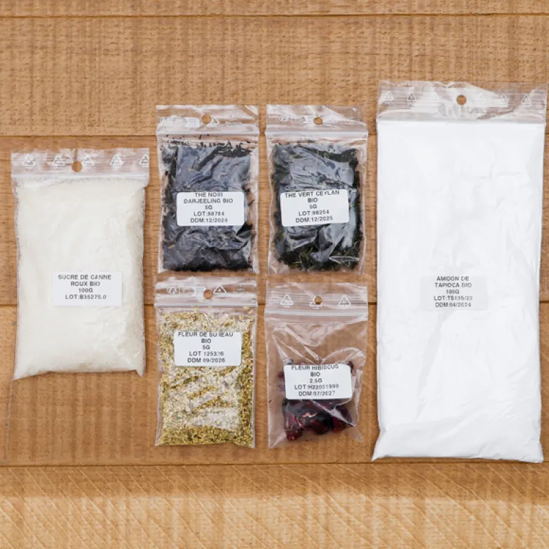 Kit Bubble tea bio hibiscus/sureau