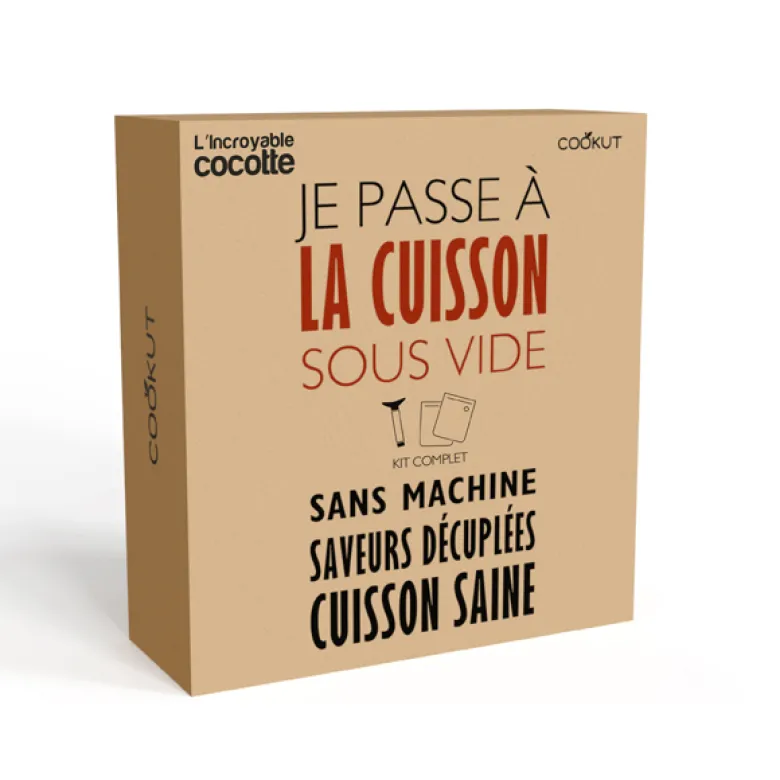 Kit cuisson sous vide sans machine