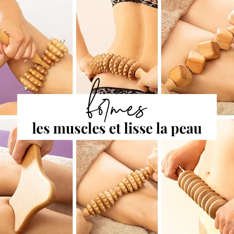 Kit de massage masseur madérotherapie